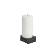 Woud - Jeu de dés 3 Candle Holder Black Marble