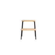 Woud - Slalom Step Stool Oak/Black