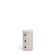 Kartell - Componibili Bio 3 Sidebord Cream