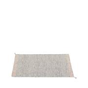 Muuto - Ply Tæppe rPET 140x85 Sort/Hvid