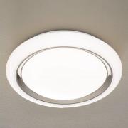 EGLO connect Capasso-C LED-loftlampe, hvid, krom