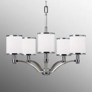 Prospect Park lysekrone med 5 lyskilder