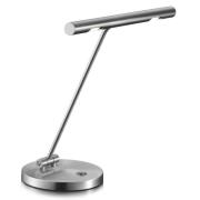 GLIMMER elegant LED-bordlampe nikkel