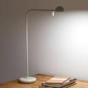 Vibia Pin 1655 LED-bordlampe, længde 40 cm, cremefarvet