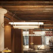 Modo Luce Clip 130 LED-pendellampe, karamel