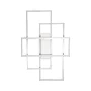 Ideal Lux Frame LED-loftlampe, hvid 62,5x41cm