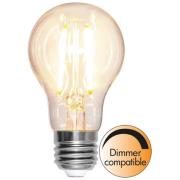 E27 LED-pære 8W filament 2.700K 1.000lm kan dæmpes