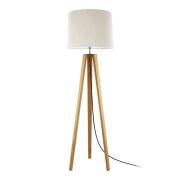 HerzBlut Anni gulvlampe, knasteg oliebeh./creme