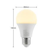 Arcchio LED-pære E27 A60 9,5W opal 3.000K 1055lm