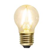 G45 Soft Glow LED-pære E27 filament 1,5 W 2.100 K