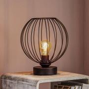 Bordlampe Cumera med burskærm, Ø 24 cm