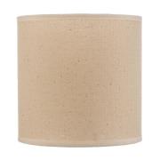 Roller lampeskærm, beige, Ø 15 cm, højde 15 cm