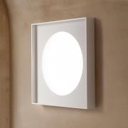 Luceplan Cassette LED-væglampe phase cut 60x60cm