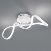 Perugia LED-loftlampe med switch-dæmper, hvid