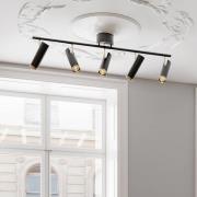 By Rydéns Puls Bar, loftspot, 5 lyskilder, sort