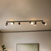 Envostar Fida loftspot, 6 lyskilder, sort