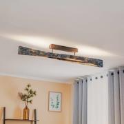 Quitani Baloria LED-pendellampe, sort/oxideret