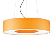 LED-pendellampe Donut dæmpbar 22 W orange