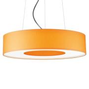 LED-pendellampe Donut dæmpbar 34 W orange