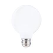 LED-globepære E27 6 W G80 opal, kan dæmpes