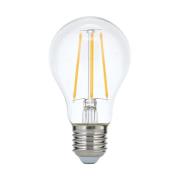 LED-pære E27 4,5 W 2.700 K filament klar, dæmpes