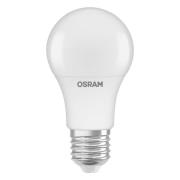 OSRAM LED-pære, E27, 4,9 W, opal, dagslyssensor