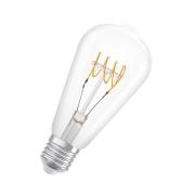 OSRAM Classic LED-rustikpære E27 4,8W 827 klar dim