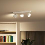 Philips Bracia LED-loftspot 3 lyskilder, hvid