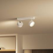 Philips Bracia LED-loftspot med 2 lyskilder, hvid