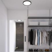 Liva Smart LED-loftlampe, sort