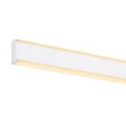 SLV One Lineær LED-pendel, 104 cm, hvid