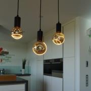 Segula Illusion G125 Crescent vinklet E27 6W smoke