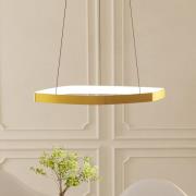 Vallerosa LED-hængelampe i messing