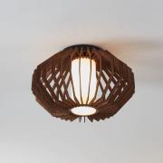 Rusticaria loftlampe med træstivere