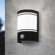 Cerno udendørs væglampe med bevægelsessensor, sort