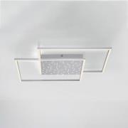 Paul Neuhaus Yuki LED-loftlampe, kantet form