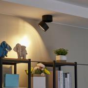 Lindby loftspot Thorid, 19 cm, sæt med 2, sort, G9