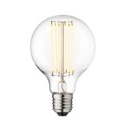 LED-pære Globe, E27, Ø 8 cm, 3,5 W, 2.200 K, dæmpbar