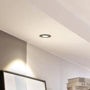 Arcchio LED-downlight Lirin, sort, 3.000K