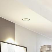 Arcchio LED-downlight Niria, sort, 2.700K