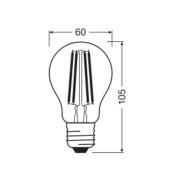 OSRAM LED Classic, glødetråd, E27, 2,2 W, 470 lm, 4.000 K