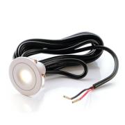 LED indbygningsloftlampe Punto Lumi, hvid, 1 W, 3.000 K