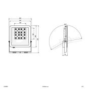 EVN Panthera udendørs LED-spot IP65 30 W 4.000 K