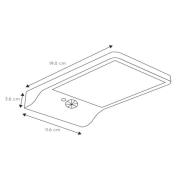 Basic udendørs LED-væglampe med sensor