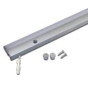 LED-underskabsbelysning ModuLite F, aluminium, 60 cm, 3.000 K, alumini...