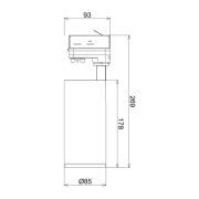 LED-skinnespot Lucea 3-kreds 20W hvid