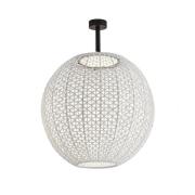 Bover Nans Sphere PF/80 LED udendørs loftslampe beige