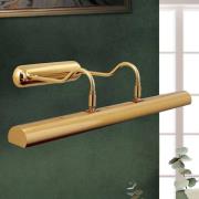 Gallerilampe Lariga, messingfarvet, metal, 65 cm, E14