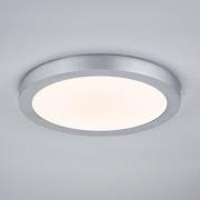 Paulmann Lunar LED-panel, rundt, Ø 30 cm, krom