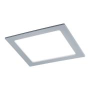 Paulmann LED-panel, kantet, 18 W, 4.000 K, krom